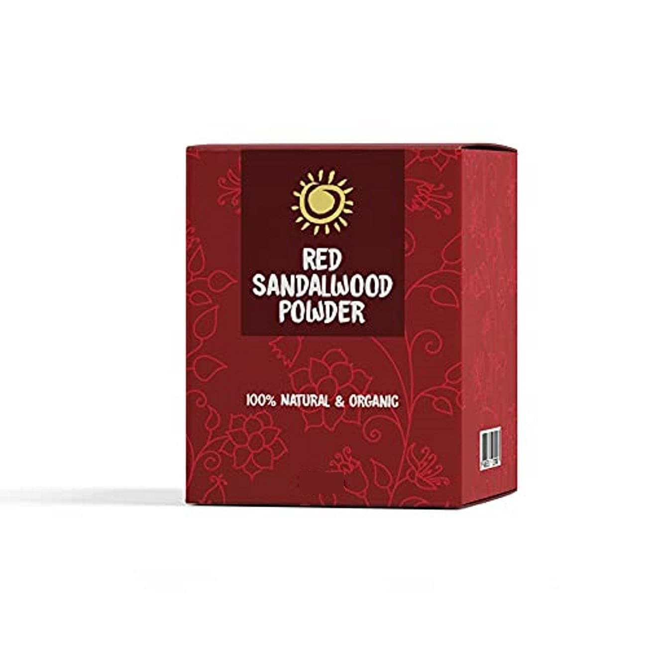 BhayaJi Natural Sandalwood Powder for Pooja Tilak Puja Chandan Powder Original For Face Pack Facial and Skin Care Red Sandalwood 100 Gram