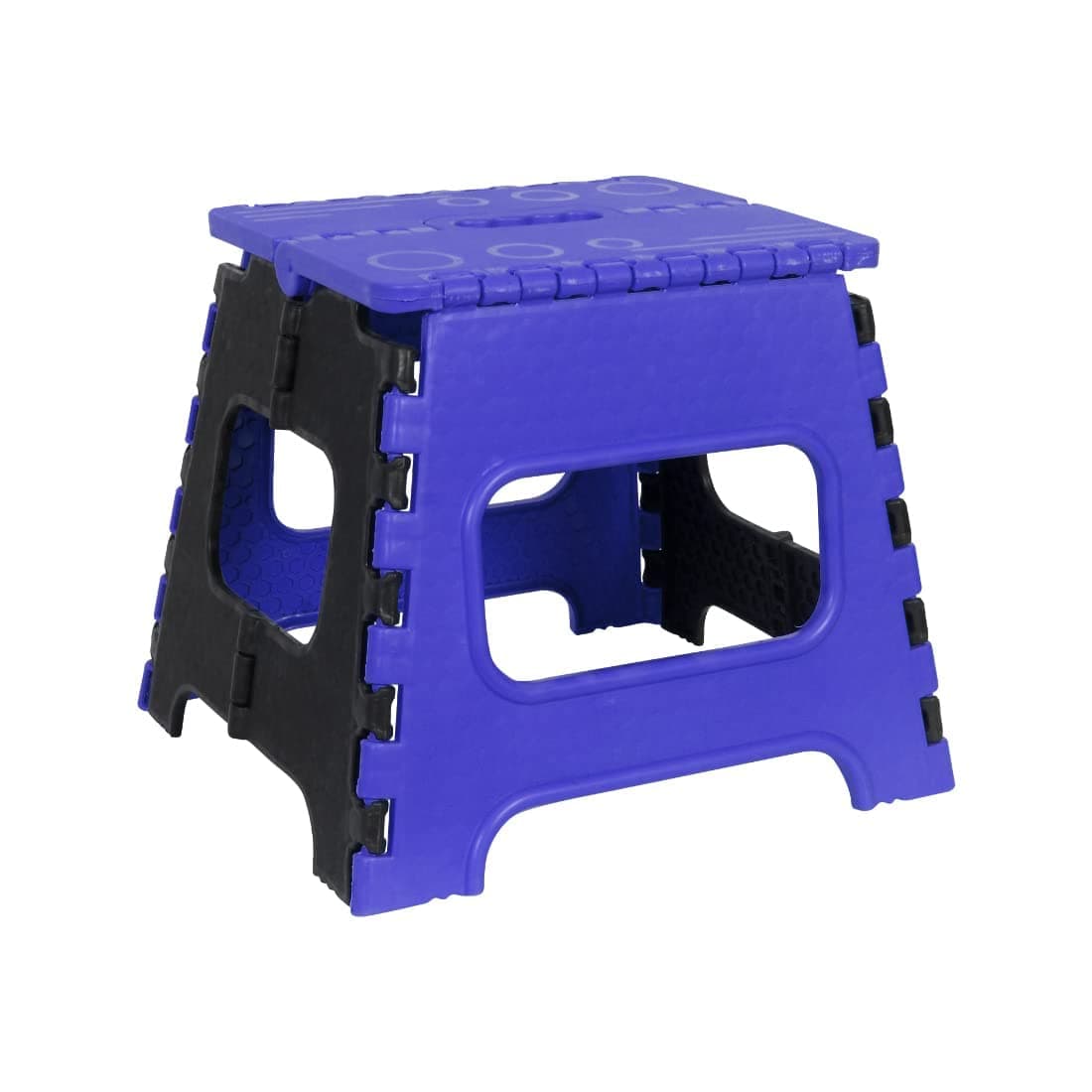 WHEEL CREW 12 Inches Step Stool for Adults and Kids Kitchen Stepping Stools Garden Step Stool Kitchen Stool Pack of 1 Blue
