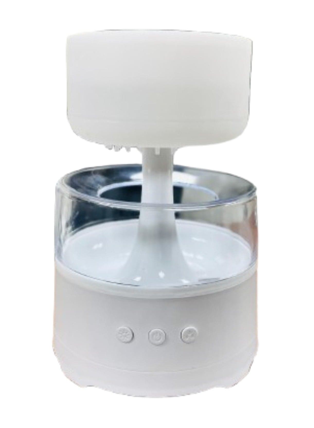 Cloud Rain Humidifiers with Bluetooth Speaker for Bedroom & Large Room - Essential Oil Diffuser with 7 Colors LED Lights