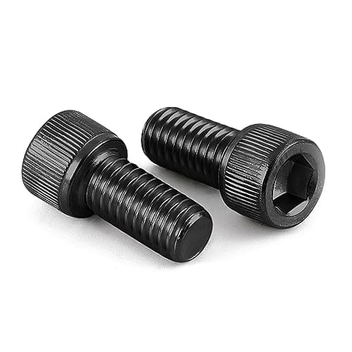 MewuDecor M8125 x 25mm 10mm to 120mm Available Socket Head Cap Screws Allen Socket Drive 129 Alloy Steel Full Thread Black Oxide 20 PCS