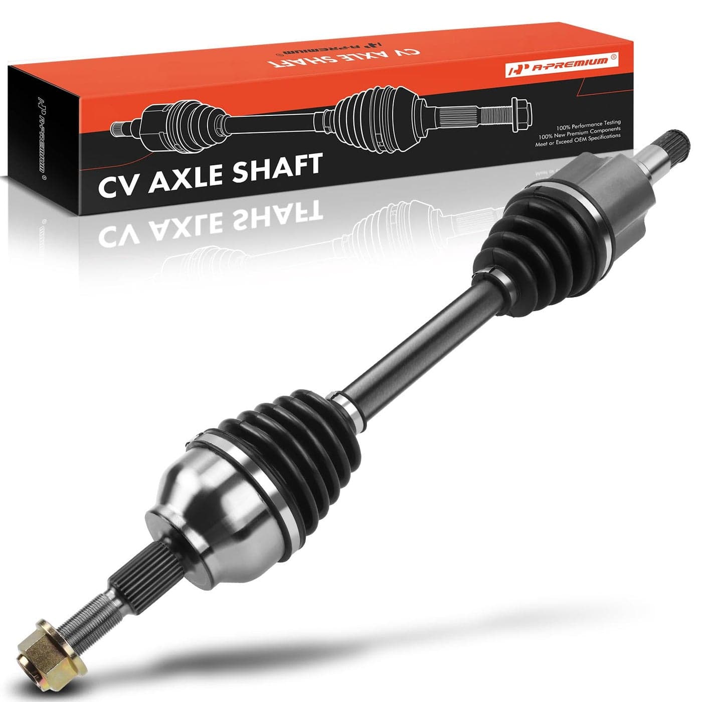 APremium CV Axle Shaft Assembly Compatible with Ford Focus 2013 2014 2015 2016 2017 2018 L4 20L 23L Front Left Driver Side Replace BV6Z3B437C