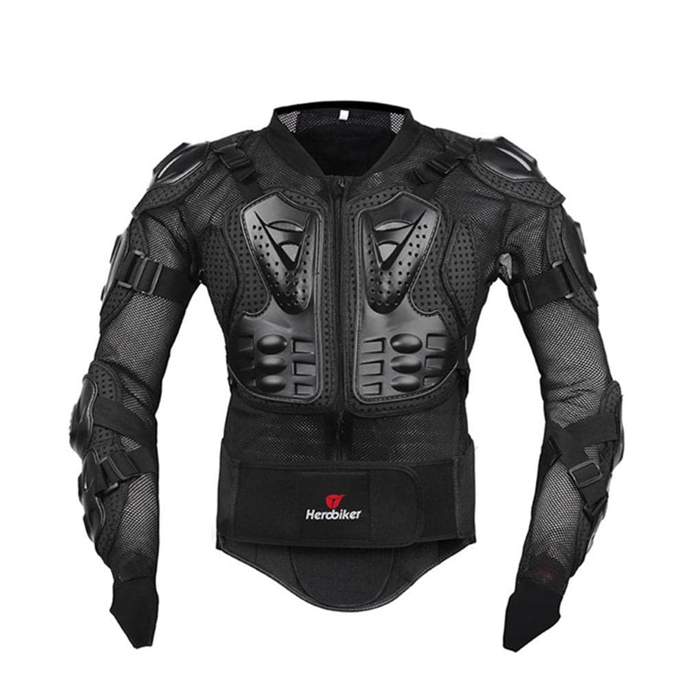 HEROBIKER Motorcycle Full Body Armor Jacket spine chest protection gear Motocross Motos Protector Motorcycle Jacket 2 Styles