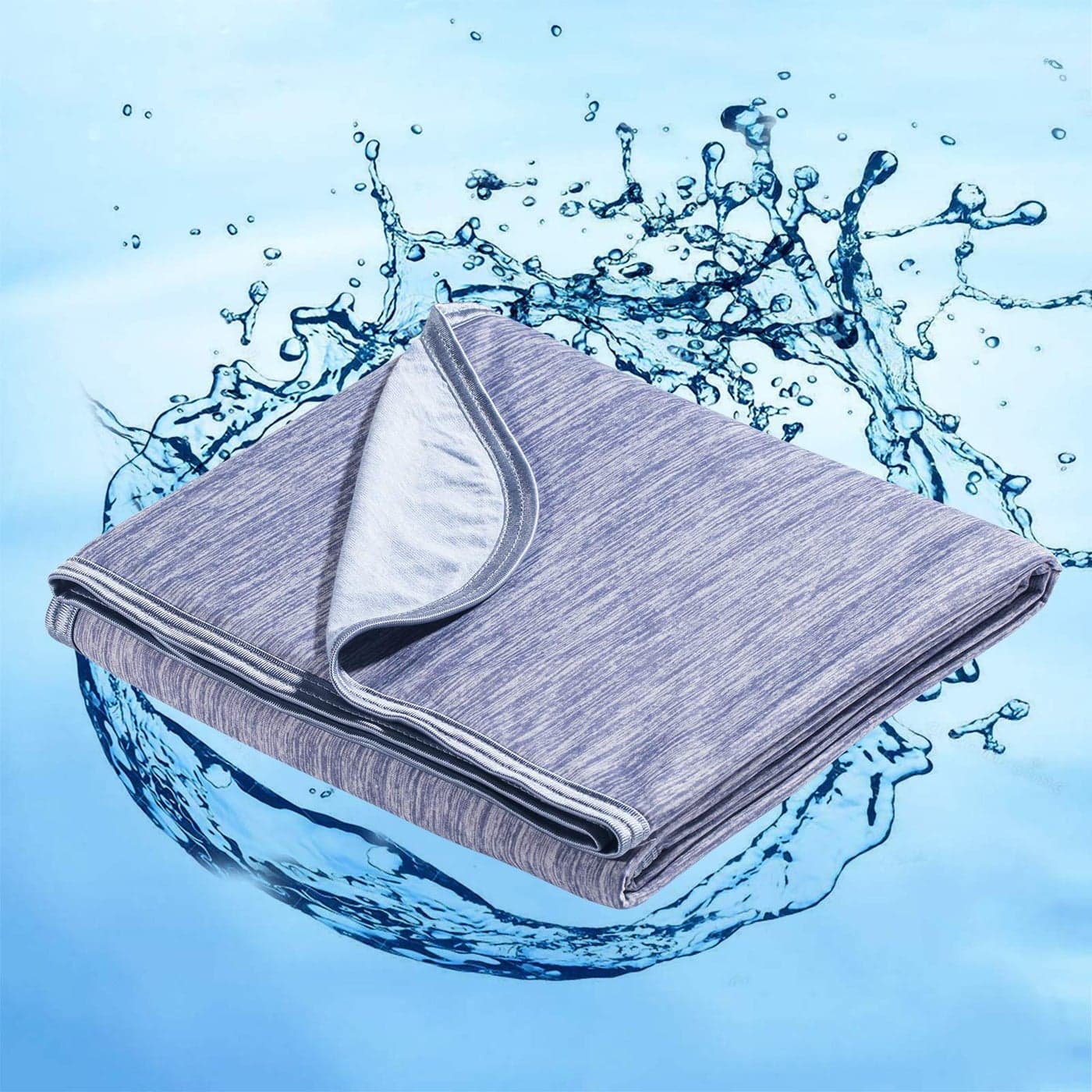 Marchpower Cooling Blanket for Kids Hot Sleepers, Arc-Chill Throw with Double-Sided Design, Japanese Fiber Absorbs Body Heat, Lightweight Soft Sleeping Baby Travel
