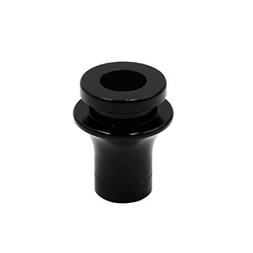 uxcell M10 x 1.5mm Thread Black Car Manual Gear Lever Shift Knob Boot Retainer Adapter