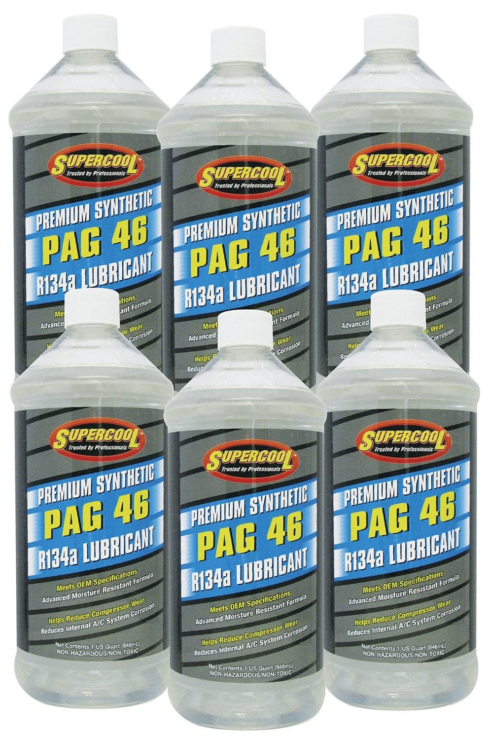 TSI Supercool P46326CP 46 PAG Viscosity Oil 32 oz 6 Pack