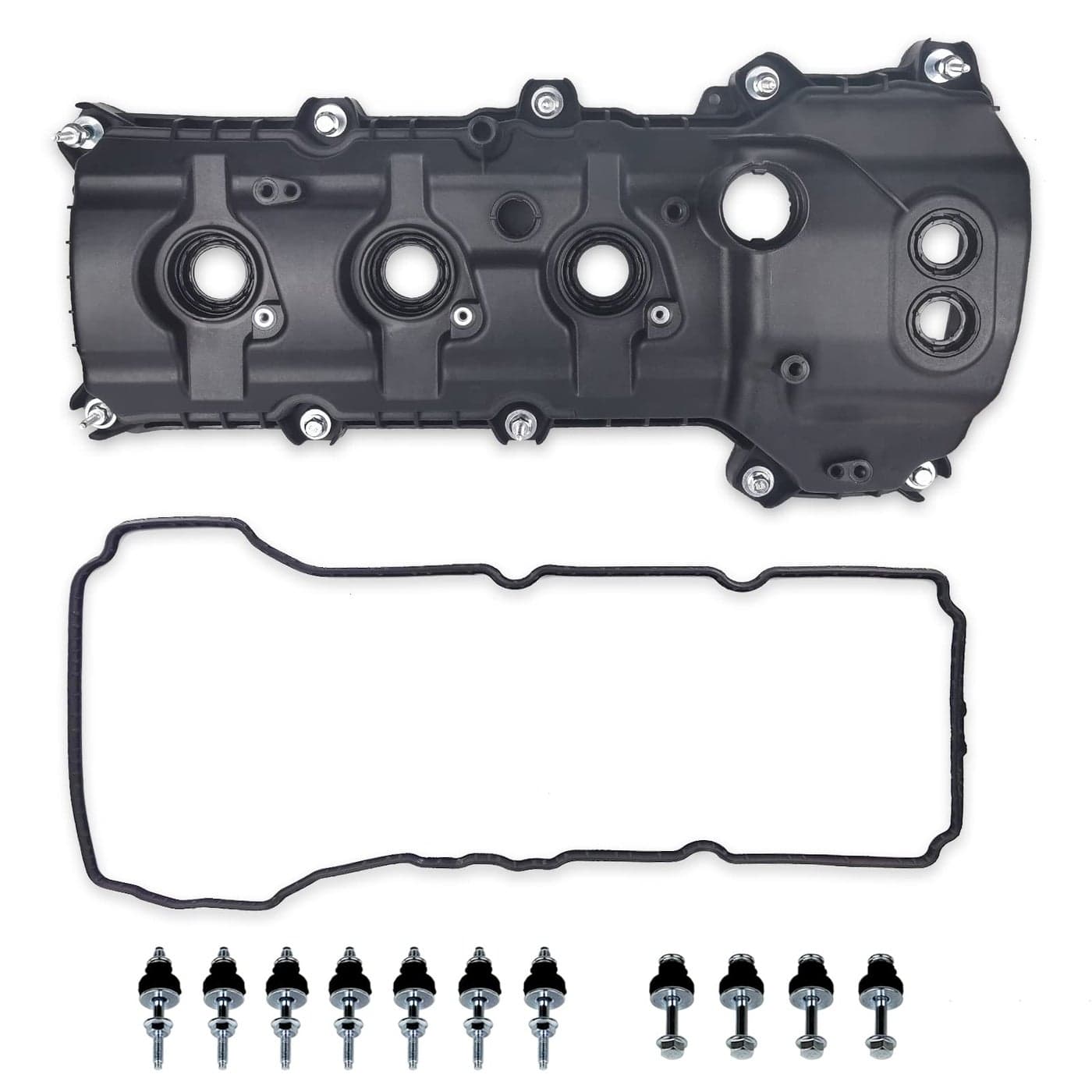 MITZONE Valve Covers Compatible with Ford Edge F150 Flex Mustang Taurus Transit150 Transit250 Transit350 Lincoln Continental MKS MKT MKZ Mark LT 35L 37L 20112019 NonTurbocharged Driver Side