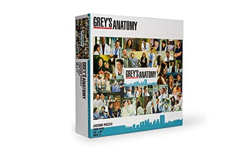 Greys Anatomy Collage 1000 Piece Jigsaw Puzzle for Adults Educational Toy Gifts Challenging Interactive Brain Teaser for Family Game Night 28 x 20 Inches