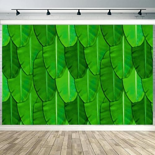 Party Baazaar Banana Leaf Backdrop | Varalakshmi Pooja Backdrop | Valakapu Function Decoration Items (Pack of 1, Multicolor, Size: 8x5 Feet)