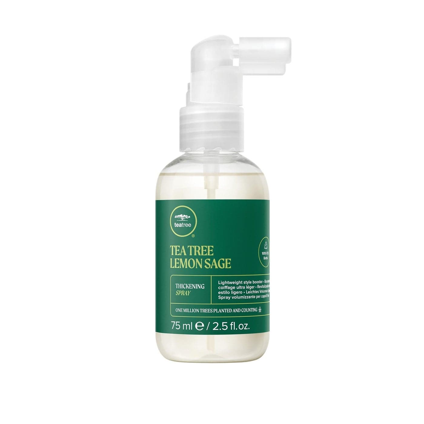 Tea Tree Lemon Sage Thickening Spray Builds Body Boosts Volume For Fine Hair 25 fl oz