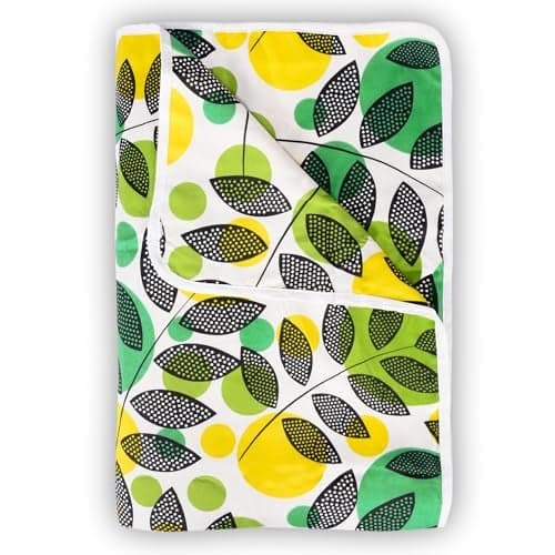 Divine Casa 120 GSM Microfiber Reversible Lightweight Printed Single Bed AC Dohar Blanket - 140 x 210 CM