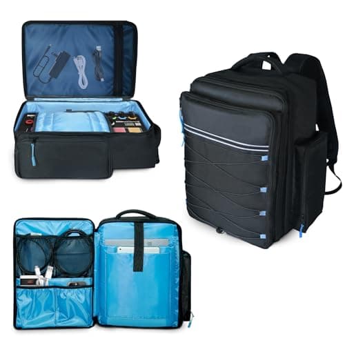 DJ Mixer Casefor RODECaster Pro RODECaster Pro II RC Duo Behringer Q1202USB ProFX8v2 Yamaha MG10XU TCHelicon GoXLR and More MixersAudio Mixer Backpack with MultiPockets for Equipment