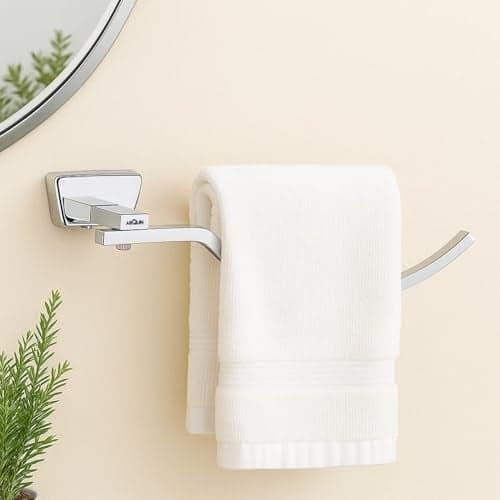 Arquin Napkin Hanger for Washbasin | 304 Stainless Steel Napkin Towel Ring Holder | Napkin Holder for Bathroom | Towel Holder | Bathroom Accessories Set & Kitchen Towel Bar (Aquarius)