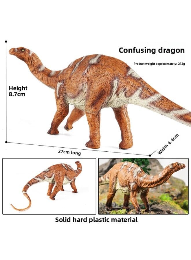 Simulation Jurassic Solid Dinosaur Puzzle Dragon Toy Model Lei Long Liang Long Earthquake Dragon Children Gift Ornaments-Color:XGL Solid Puzzle Dragon