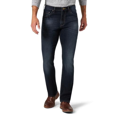 Wrangler Authentics Slim Fit Straight Leg Jean, Raven, 42W x 30L