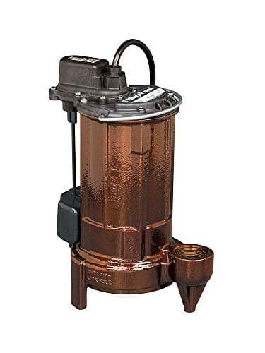 Liberty Pumps 287 1/2-Horse Power 1-1/2-Inch Discharge 280-Series Automatic Submersible Sump Pump with VMF Switch
