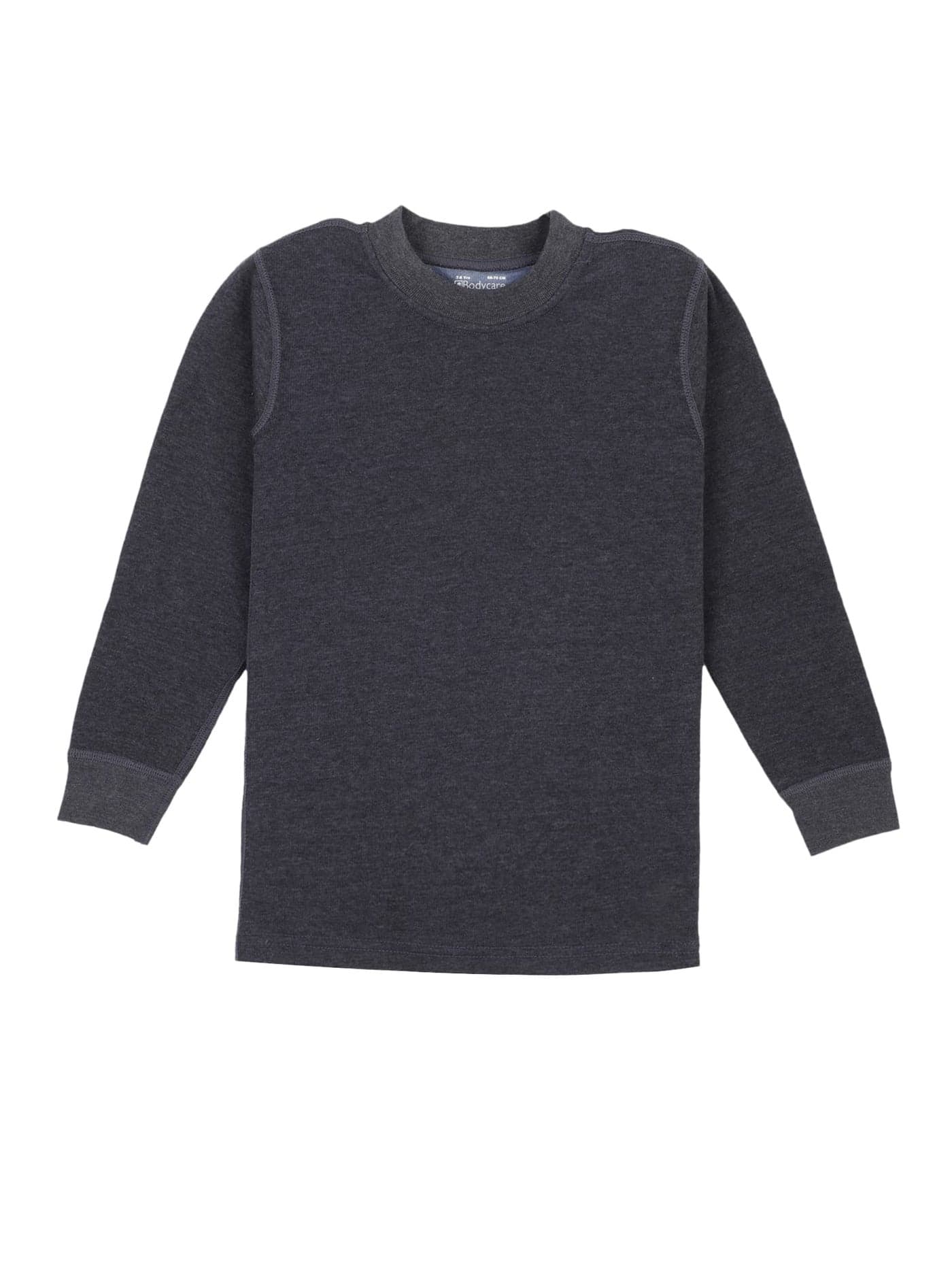 BODYCARE Heat MAX - Fur Fleece Inside Unisex Kids Round Neck fuull Sleeves Thermal Gold Plus Premium Range for Very high Warmth