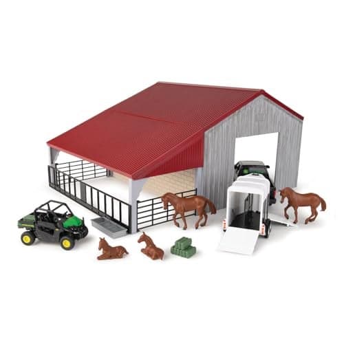 John Deere 1/32 Weathered Barn Playset Toy - LP84318