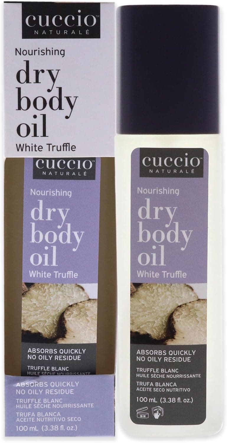 Cuccio Nourishing Dry Body Oil 100ml 338oz White Truffle