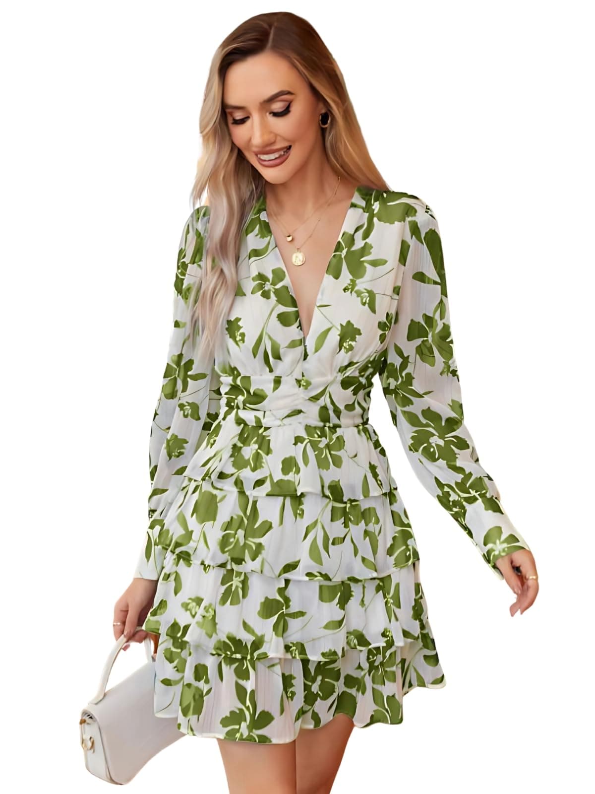 LERIYA Fashion Women Dress | Dress for Women | One Piece Dress for Women | Dress for Women Stylish | Women Dress | Jumpsuit (LF-WD1267-M-GREEN)