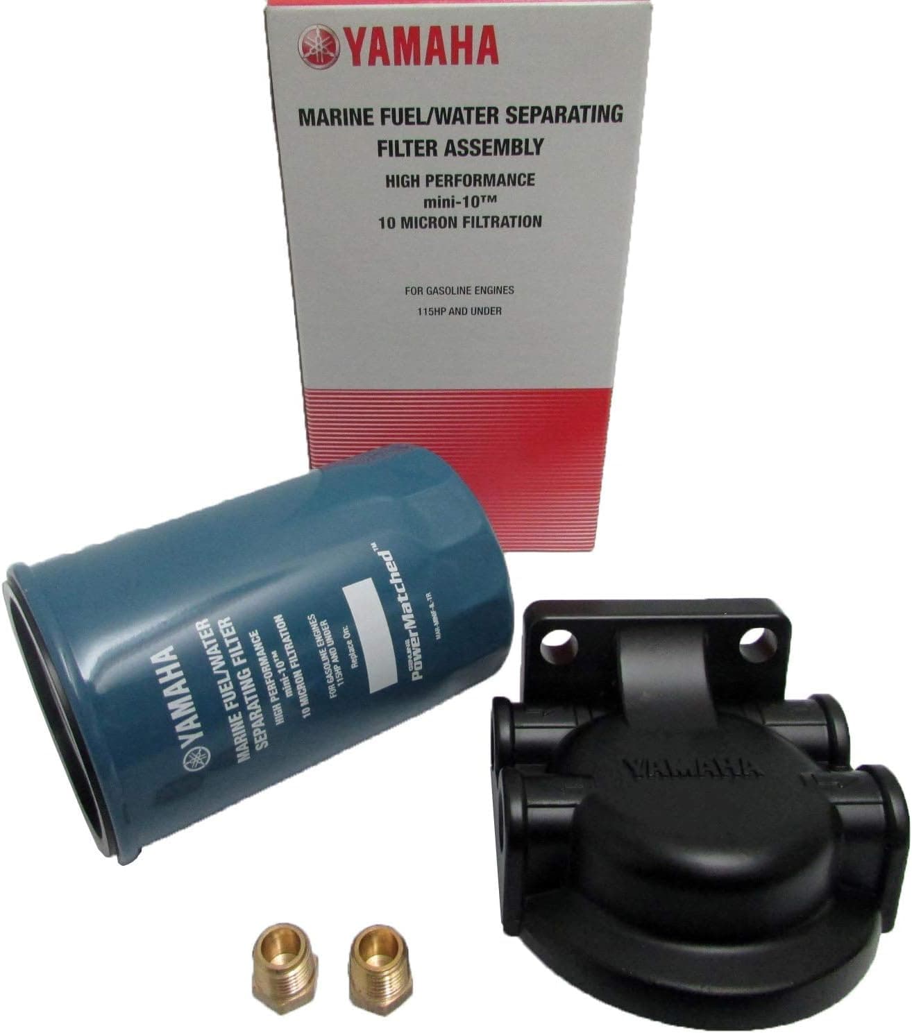 Yamaha Marine Mini 10 Fuel Filter Assembly - OEM Replacement for Gasoline Engines 115HP and Under