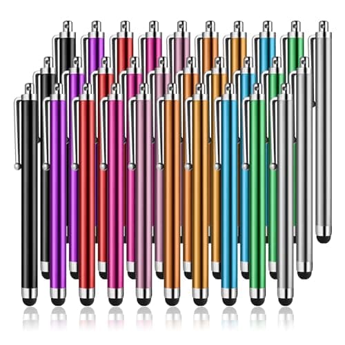 Stylus Pens for Touch Screens, AGREJO High Precision Universal Stylus for iPad iPhone Tablets Samsung Galaxy All Capacitive Touch Screens (30-Pack)