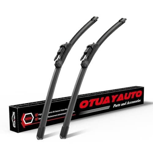 OTUAYAUTO Premium Windshield Wiper Blades - Replacement for Chevy Avalanche Silverado Tahoe Suburban 2007-2013 GMC Sierra Yukon - Precision Fit All-Weather Performance Pinch Tab - 22"+22" (Pack of 2)