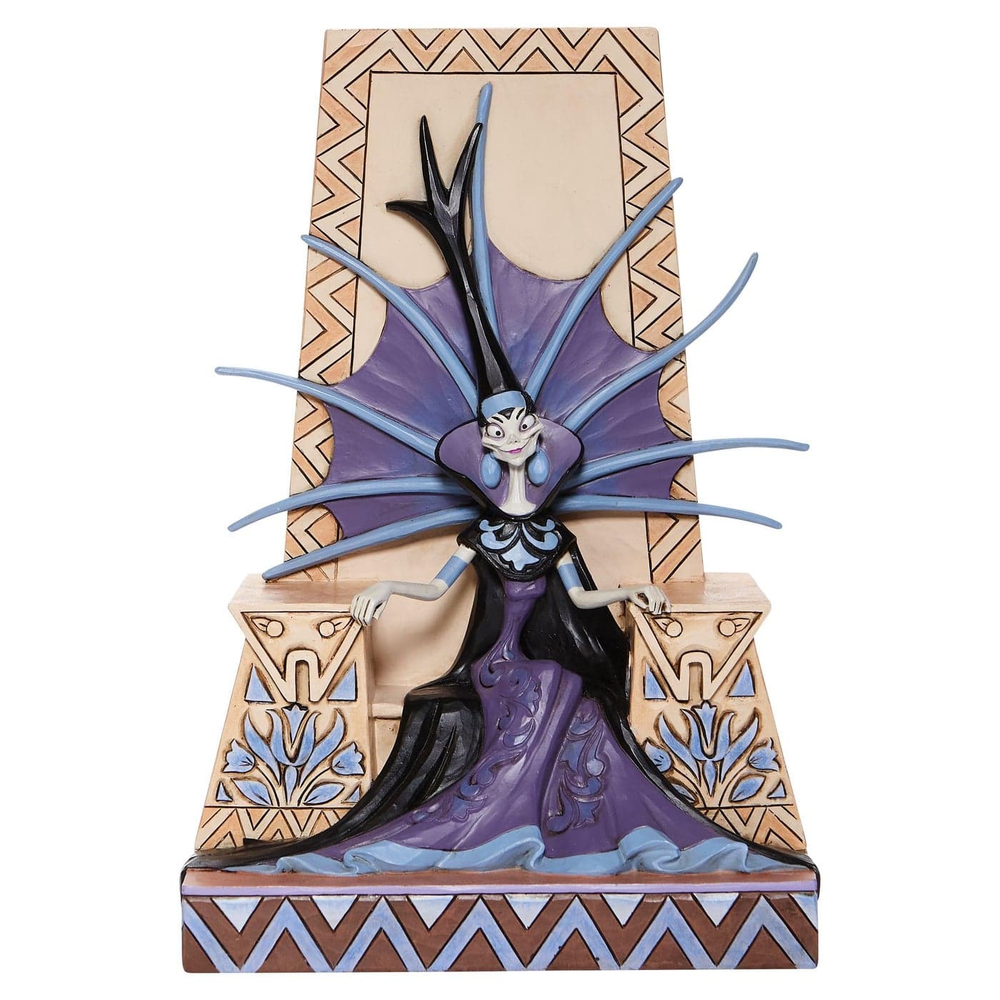 Enesco Disney Traditions by Jim Shore The Emperors New Groove Yzma on Throne Figurine 9 Inch Multicolor