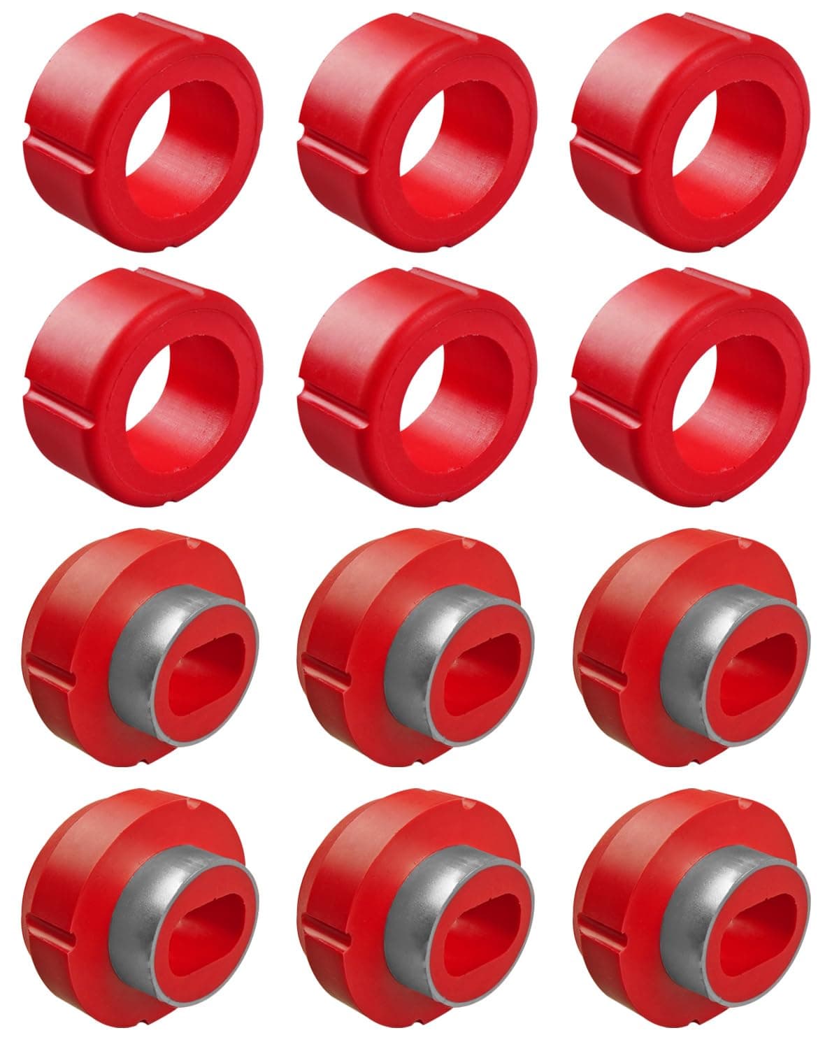 7-108 Body Mount Bushing Kit Fit for Chevrolet C10 C20 K10 K20 K30 R10 R20 V10 V30 GMC C1500 C2500 K1500 K2500 K3500 R1500 V1500 V2500 V3500 1981-1987, Body Cab Mounts