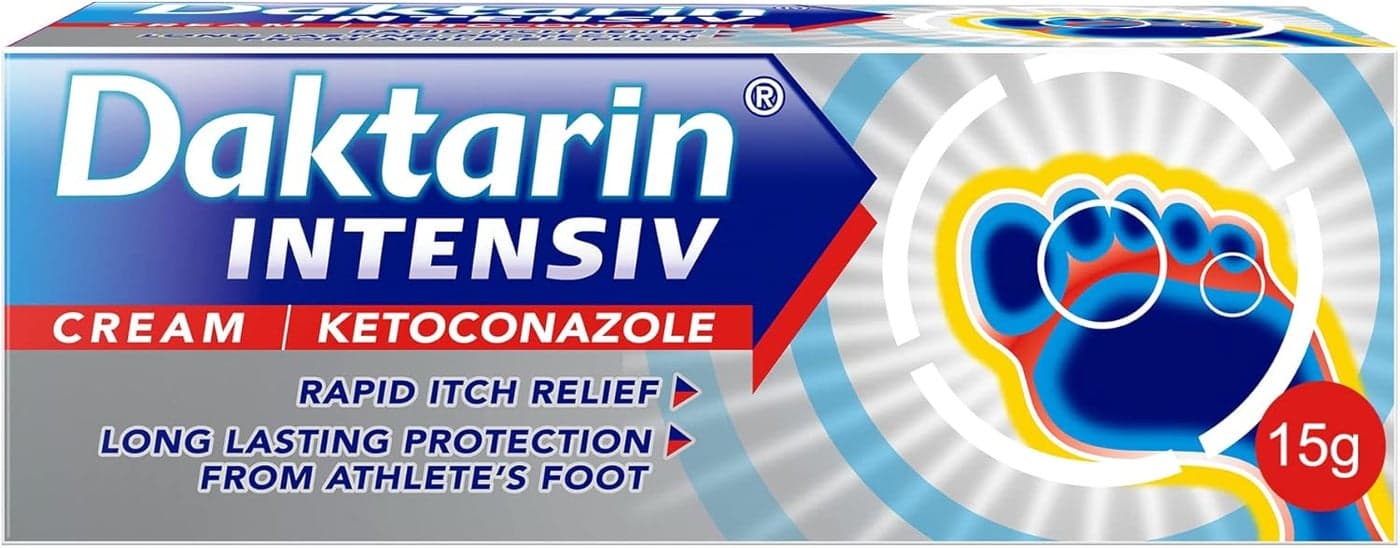 Daktarin Intensiv Athletes Foot Cream 15g