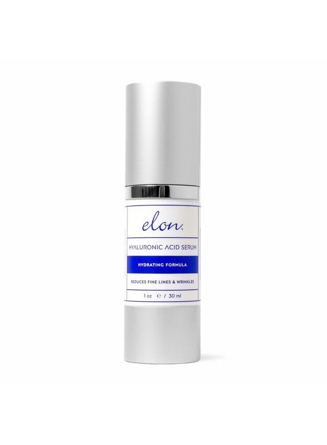 Hyaluronic Acid Serum for Face & Neck - Revitalizing Daily Facial Serum Vitamin C and Hyaluronic Acid, E & Jojoba Oil - Promotes Deep Hydration & Collagen Production - Suitable for all Skin Types