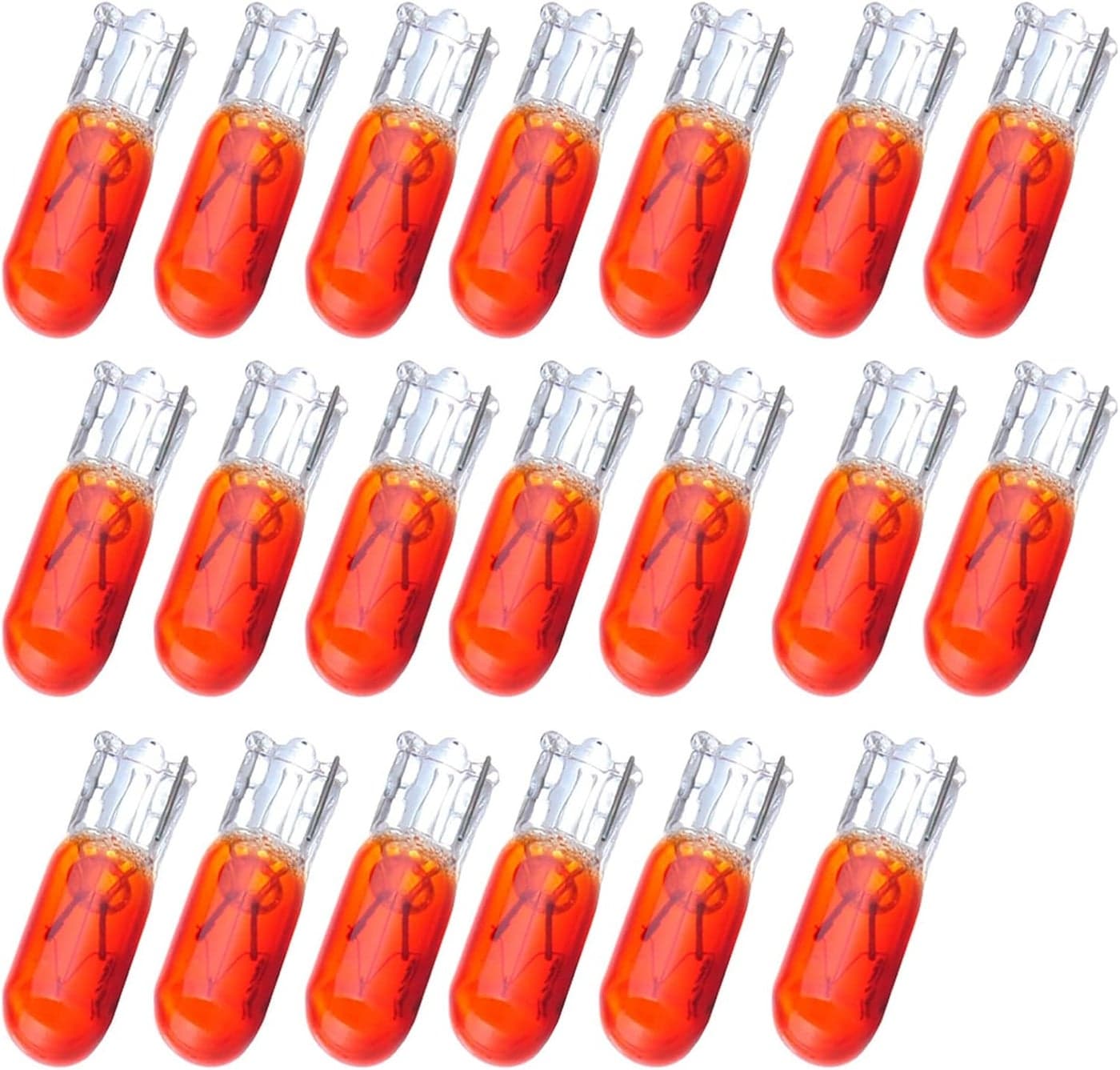 cciyu T5 74 Halogen Interior Light Bulb - 20 Pack