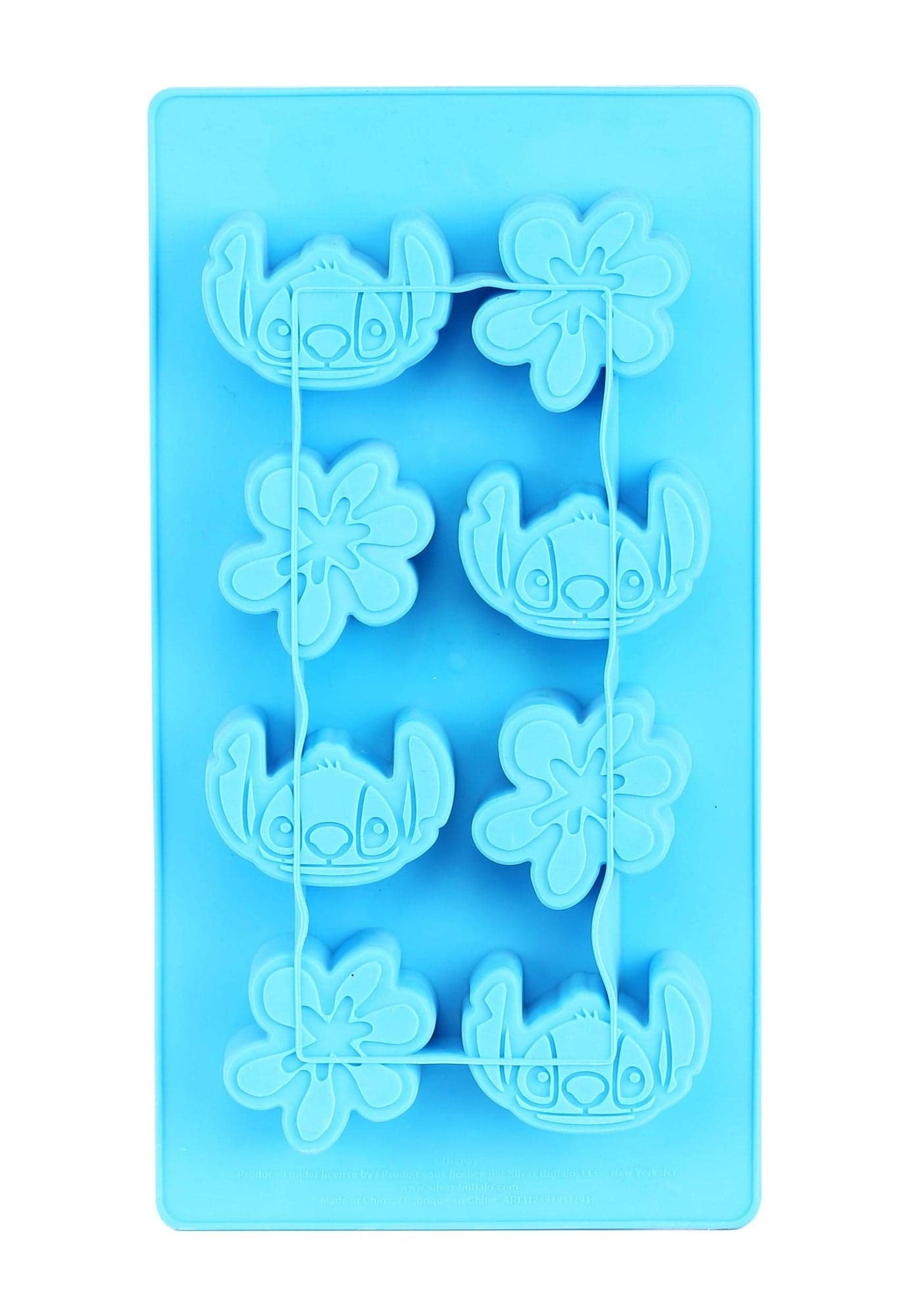 Silver Buffalo Ice Cube Tray, Blue