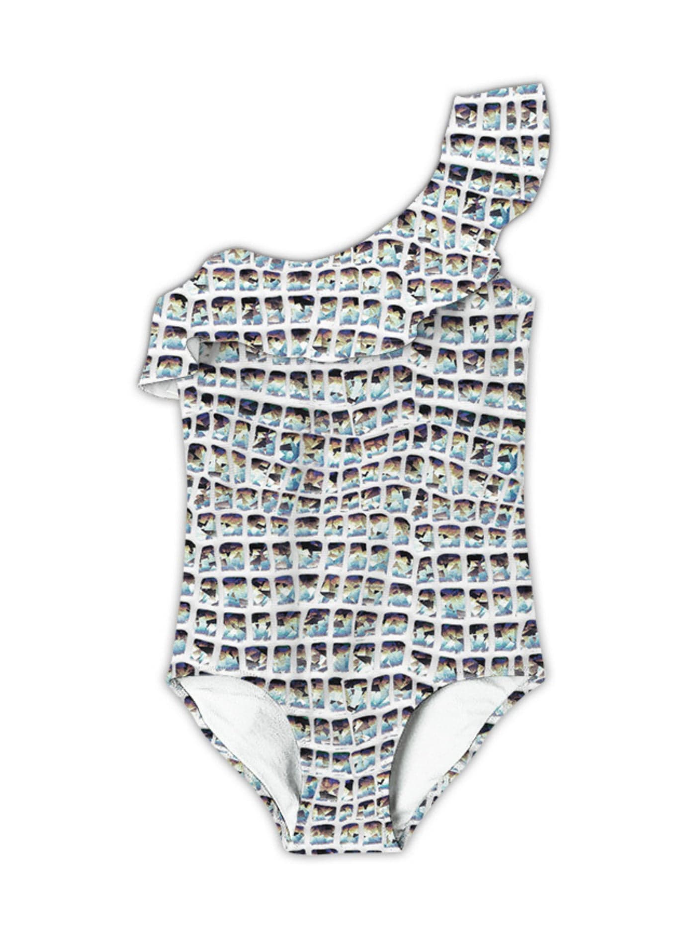Silver Junior Swimsuit
