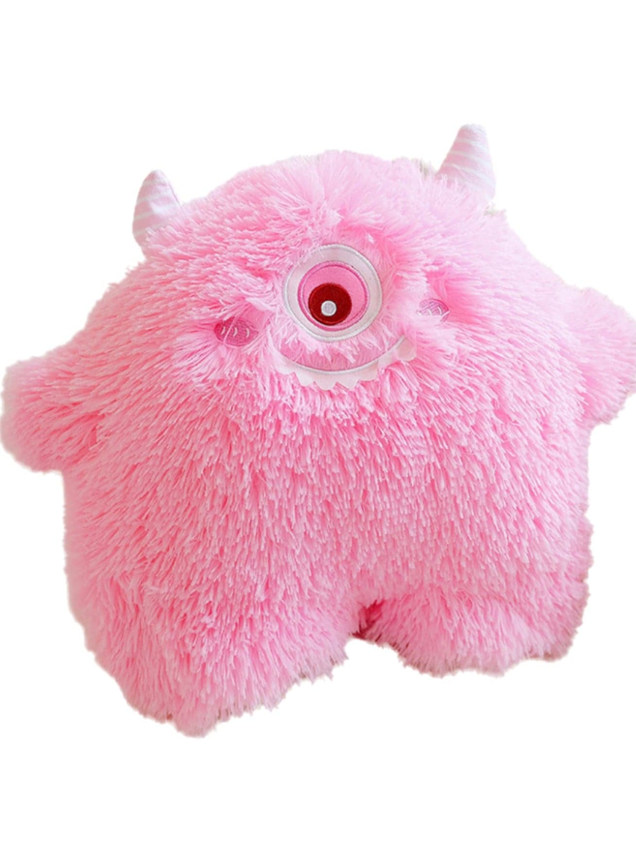 45 CM Cute Little Monsters Plush Toy Soft Stuffed Doll For Girls And Boys All Ages Gift (Pink)