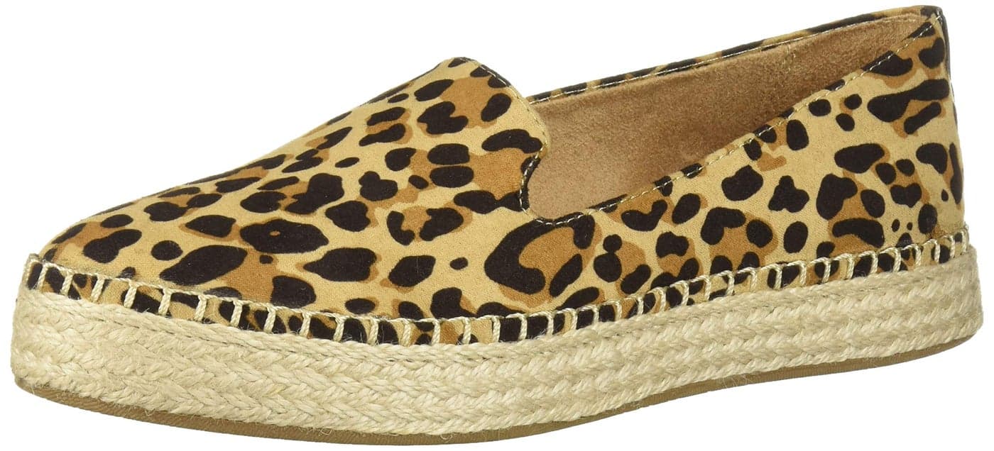 Dr Scholls Shoes Womens Find Me Loafer Flat TanBlack Leopard 85