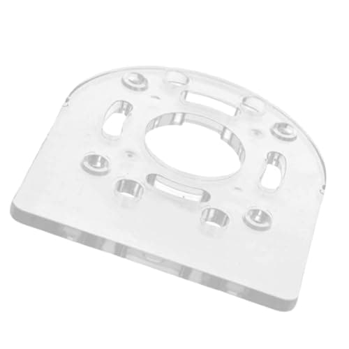 Auaurly 1 PC Clear Sub Base Clamp D Shape Replaces A27941 Compatible With DCW600B,DWP611PK,DWP611,450PK Compact Routers