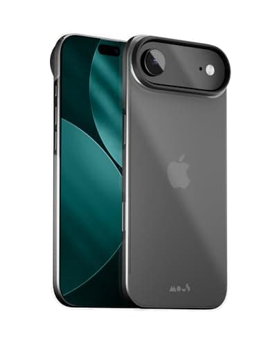 Mous for iPhone Air Case Clear Super Thin AntiYellowing Slim Cover Compatible with iPhone 17 Air Crystal Clear Slim Design Transparent