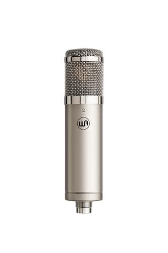 Warm Audio WA-47jr SE Large-Diaphragm Cardioid Condenser Microphone, Vintage-Inspired, Rich Analog Studio Sound for Vocals & Instruments, Nickel (XLR)