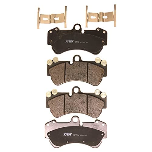 TRW Pro TRH1007 Disc Brake Pad Set For Porsche Cayenne 2003-2006, Front, And Other Applications