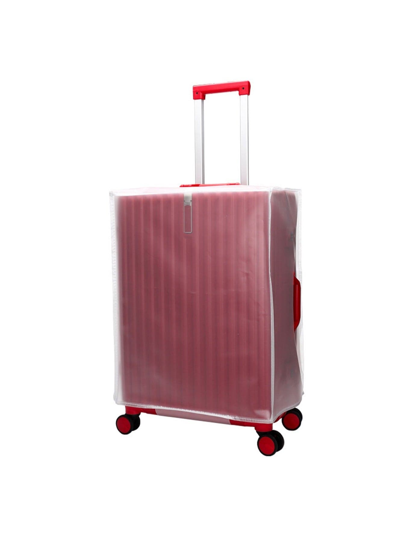 20 Inch Frosted Thickened Eva Luggage Cover, High Quality Eva Travel Luggage Cover, Suitable For Wheeled Luggage, Waterproof, Dustproof And Scratch-Resistant Luggage Cover