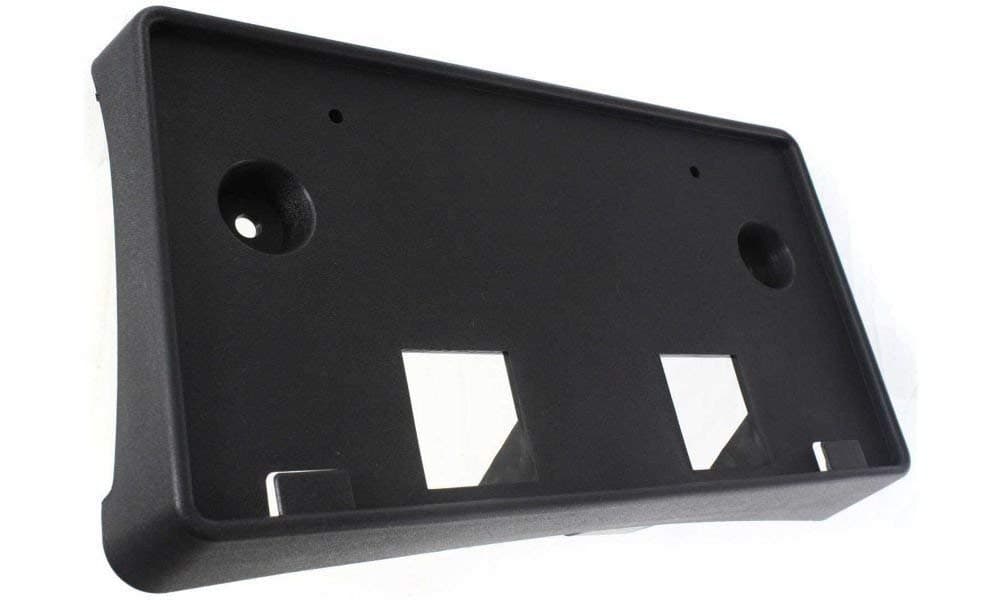 IMatch Auto Parts Front License Plate Bracket Tag Holder Black Textured Plastic for 19982011 Ford Crown Victoria and 20032006 Mercury Grand Marquis 6W7Z17A385AA FO1068104