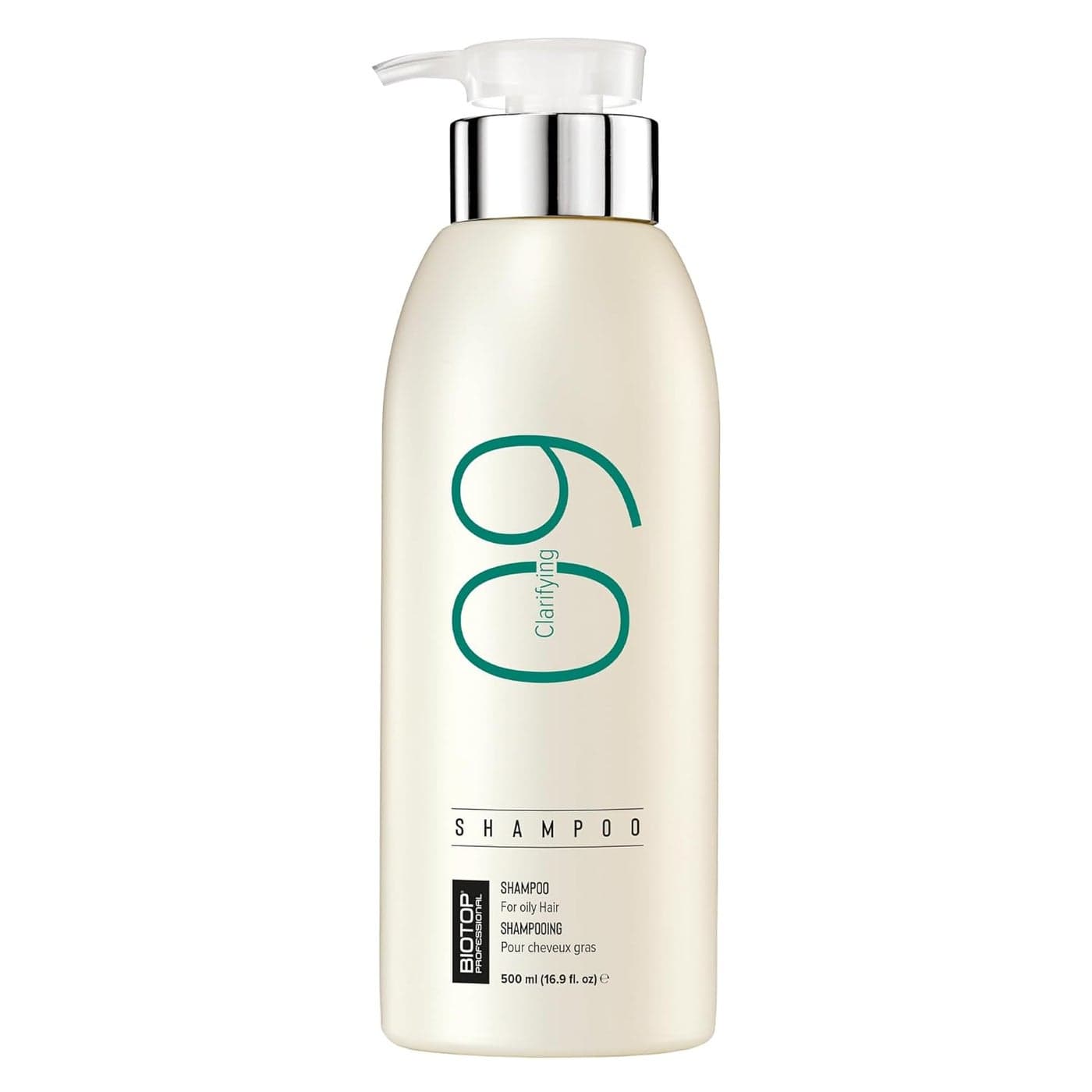 Biotop Professional 09 Clarifying Shampoo - Gentle Shampoo & Scalp Cleanser for Build Up - Formulated with Azelaic Acid to Calm the Scalp & Reduce Oil Production - Cruelty-Free Hair Care (16.9oz)