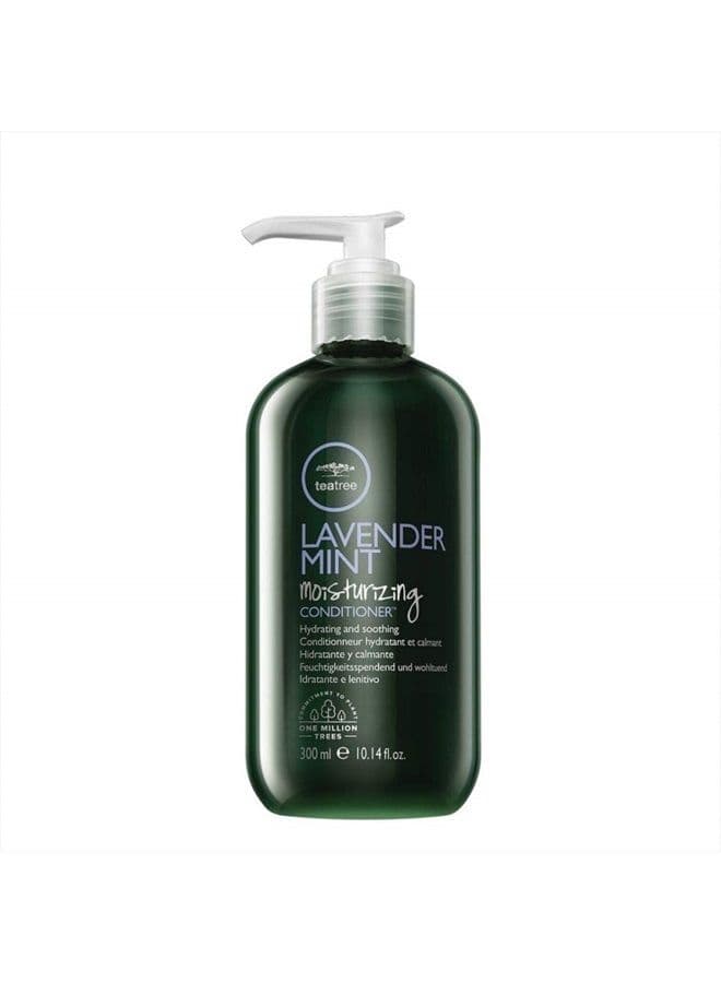 Tea Tree Lavender Mint Moisturizing Conditioner, Hydrates + Soothes, For Coarse + Dry Hair, 10.14 fl.oz.