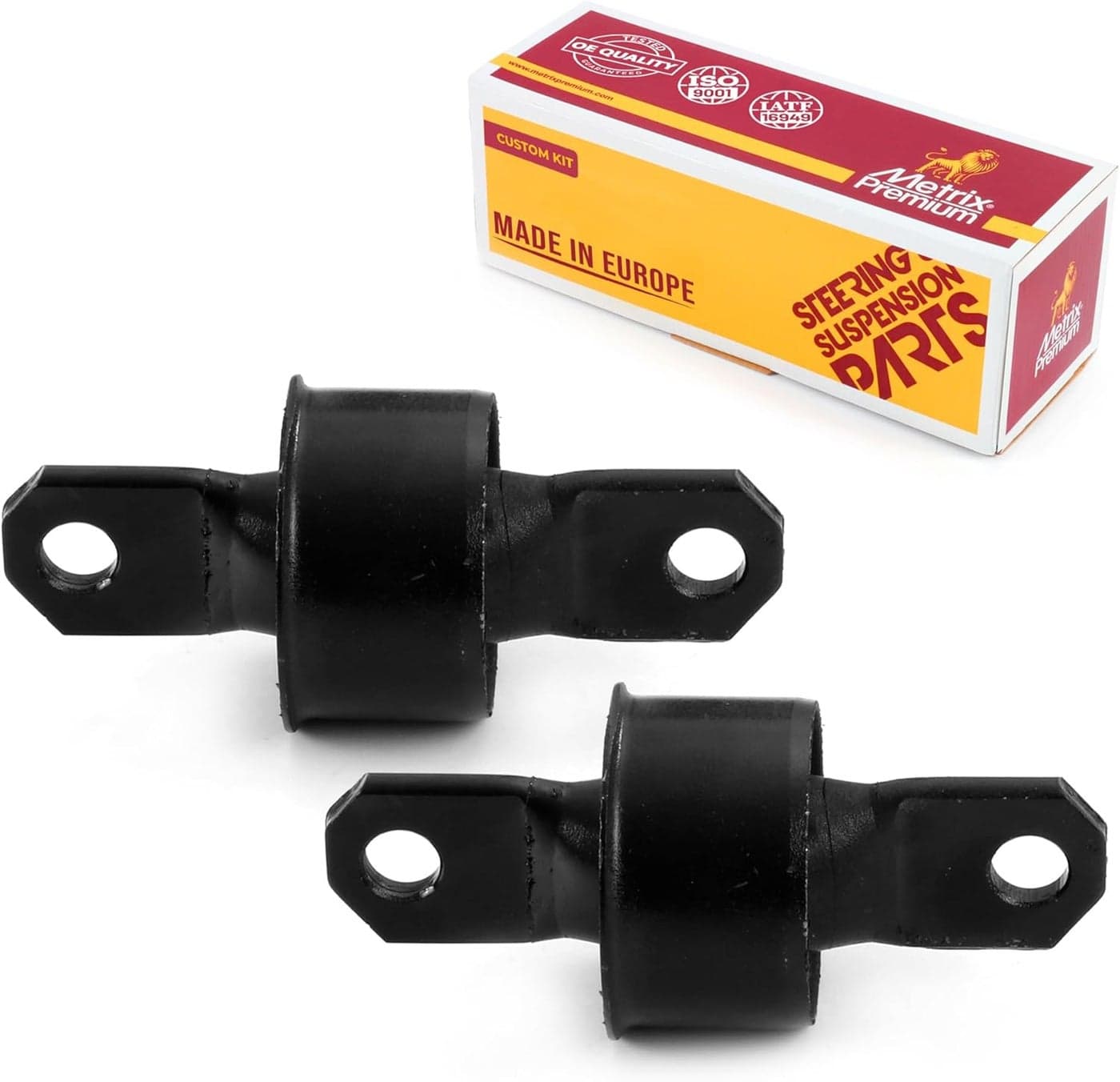 Metrix Premium 2 PCS Rear Trailing Arm Bushing K200064 for Ford Focus, Mazda 3, and Volvo Models