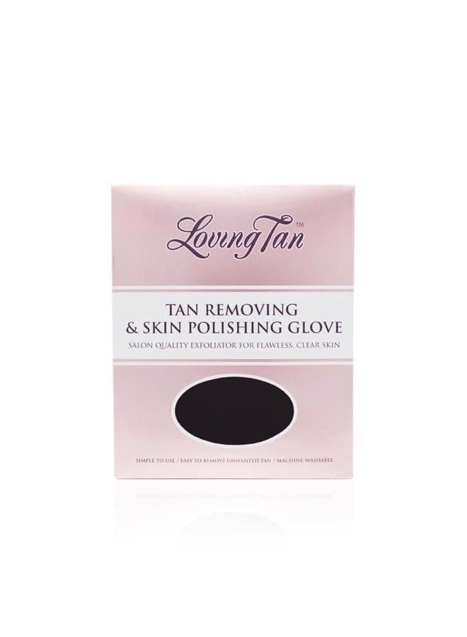 Reusable Self Tanner Removing & Skin Polishing Glove, Exfoliating With Light & Heavy Options, Washable & Durable Design, Suited for All Skin Types - 1 ct.