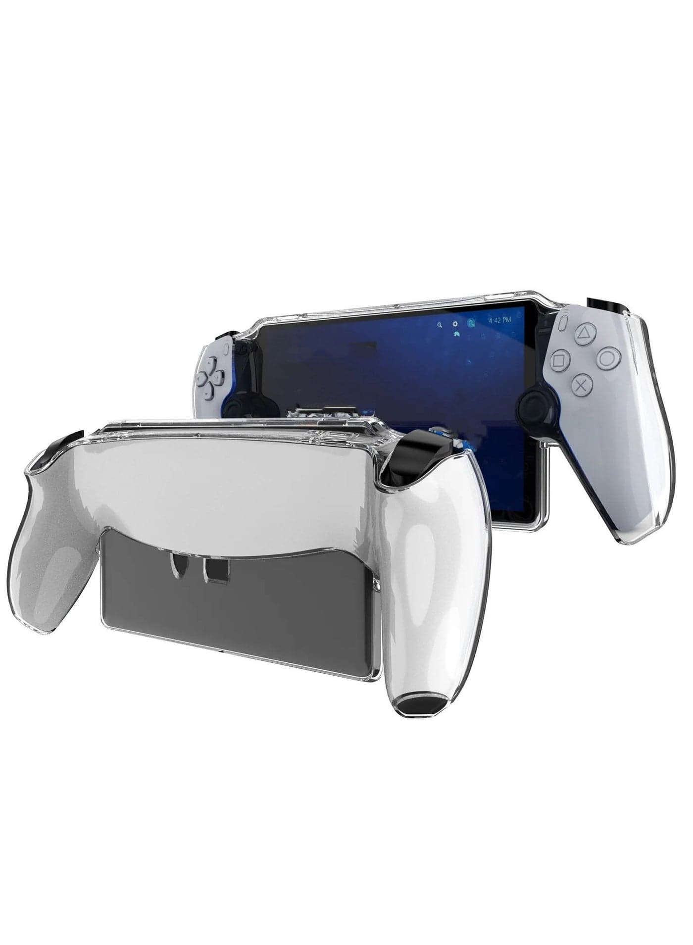 1Pcs Case for Sony Playstation Portal, Anti-Scratch and Shockproof Protective Case, Soft TPU Case with Full Protection, Compatible with Sony Playstation Portal, Transparent