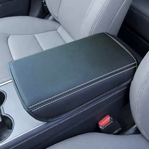 DSCARCovers Car Middle Center Console Cover for Tesla Model 3 Model 3 HighlandModel YY JuniperYL Accessories Waterproof Middle Arm Rest CoverScratchResistant Protector Pad