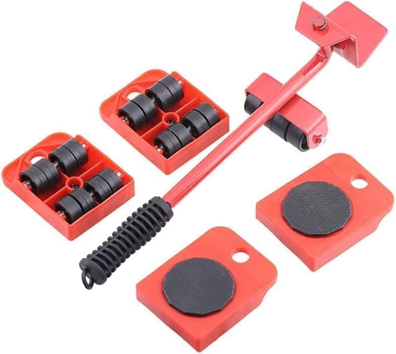 LOSOFY Furniture Lifter Mover Tool Set Heavy Duty Furniture Lifter Mover Tool Set Furniture Moving Roller Wheel Set for Washing Machines FridgeSofa Wardrobes Adjustable