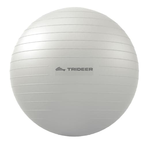 Trideer Yoga Ball for Exercise, Pregnancy & Birthing, 5 Sizes Exercise Ball for Physical Therapy, Stability, Fitness, Quick Pump Included