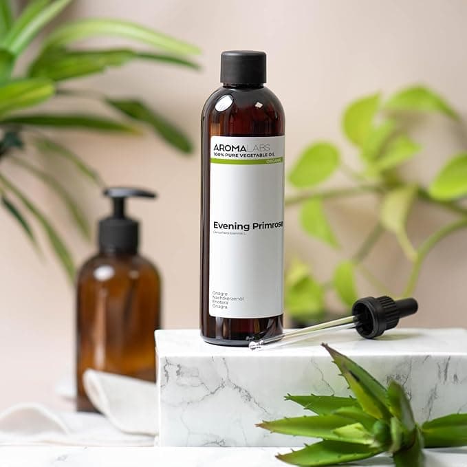 ORGANIC EVENING PRIMROSE Oil 100mL 100 Pure Natural Cold Pressed And AB Certified AROMA LABS French Brand
